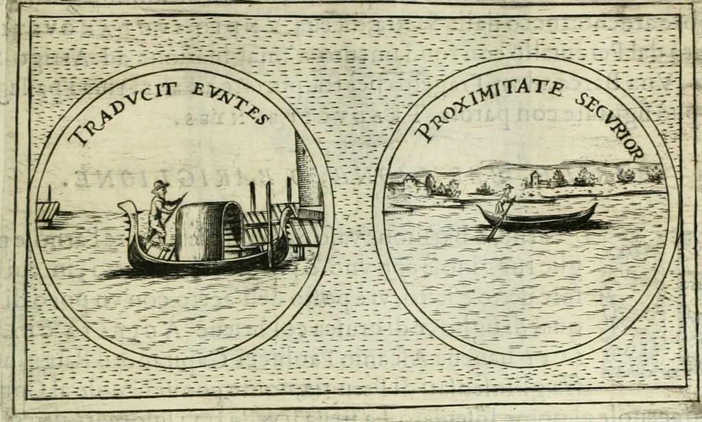 An illustration from Teatro d'imprese, 1623, leaf 640