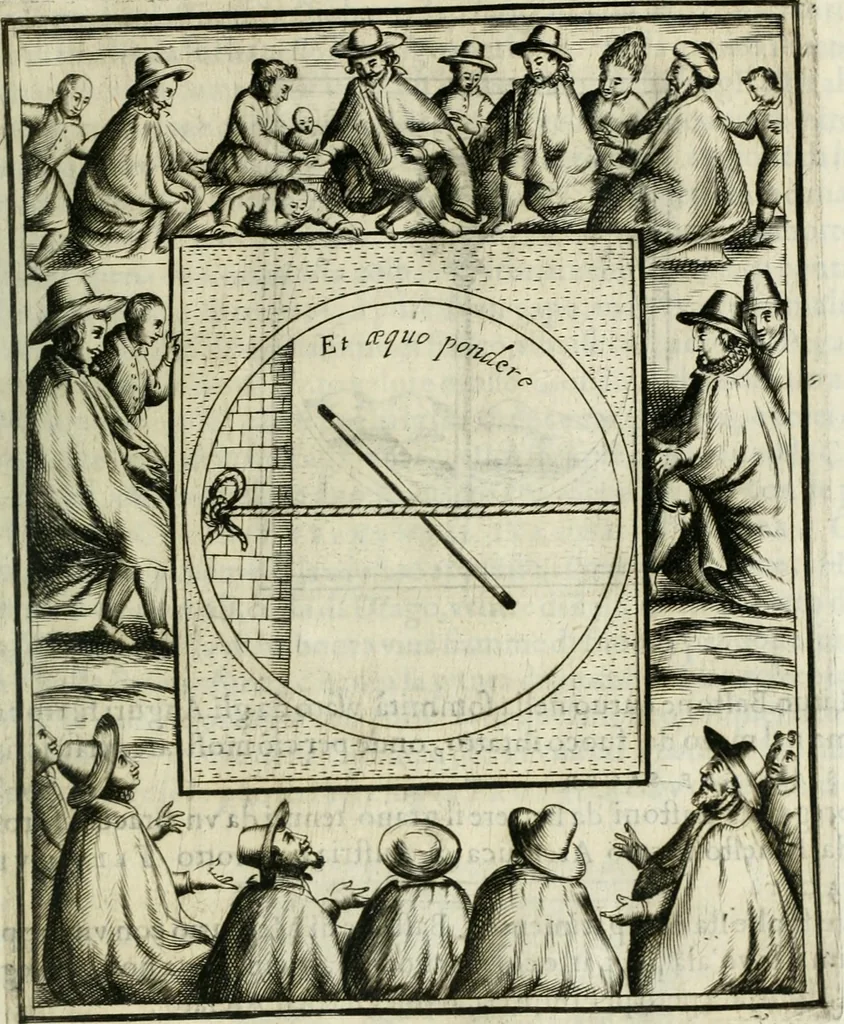 An illustration from Teatro d'imprese, 1623, leaf 646