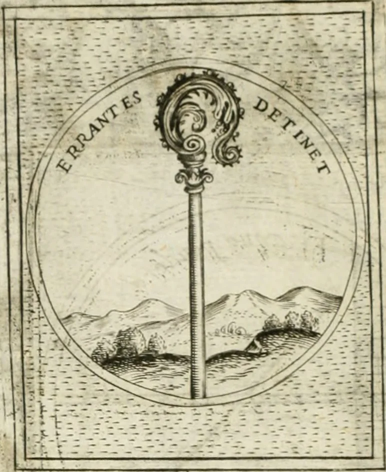 An illustration from Teatro d'imprese, 1623, leaf 647