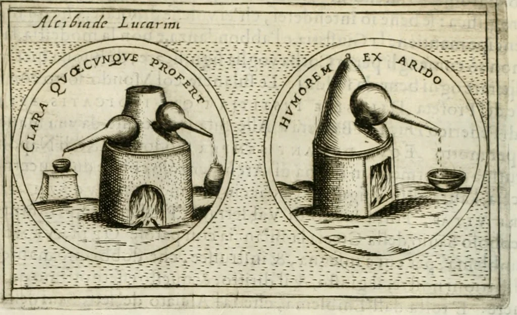 An illustration from Teatro d'imprese, 1623, leaf 653
