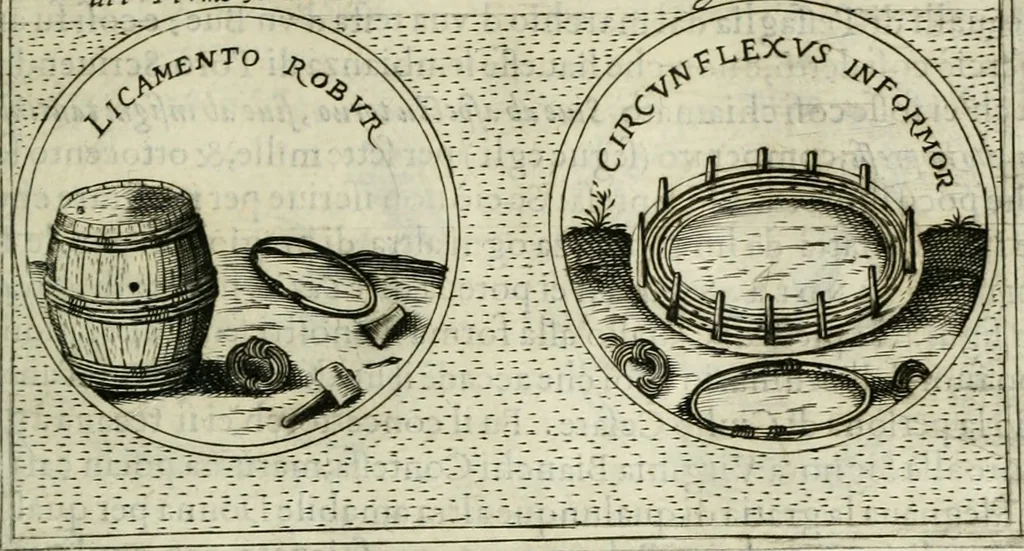 An illustration from Teatro d'imprese, 1623, leaf 658