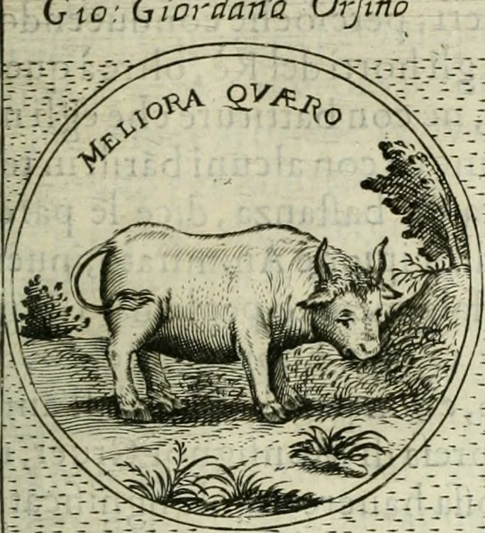 An illustration from Teatro d'imprese, 1623, leaf 660