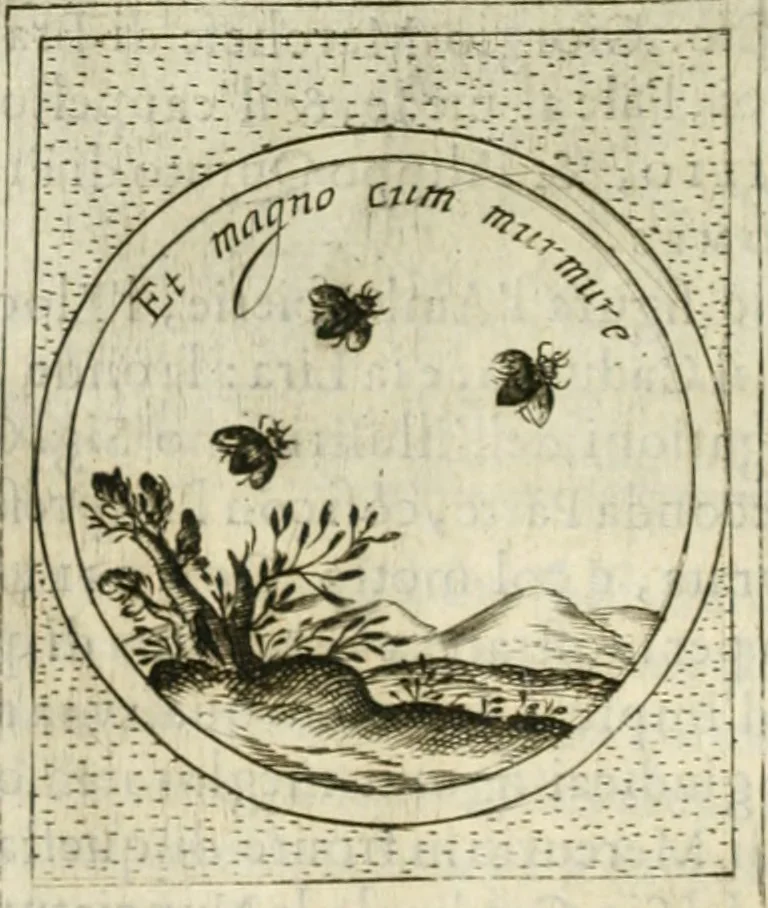 An illustration from Teatro d'imprese, 1623, leaf 665