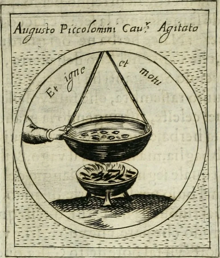 An illustration from Teatro d'imprese, 1623, leaf 668