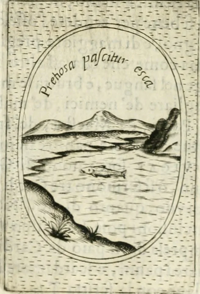 An illustration from Teatro d'imprese, 1623, leaf 699