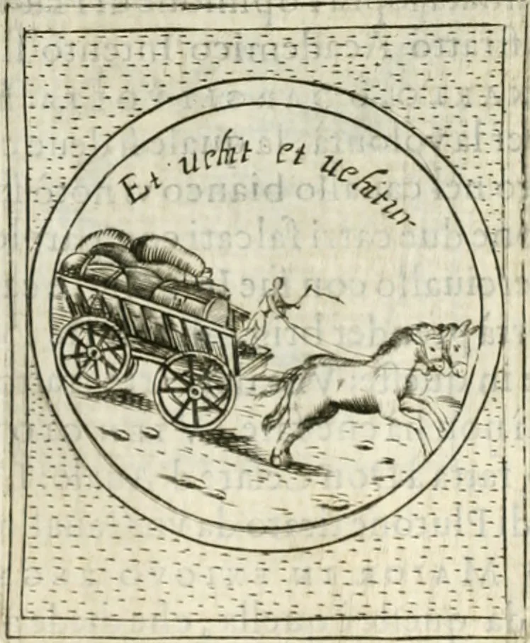 An illustration from Teatro d'imprese, 1623, leaf 701