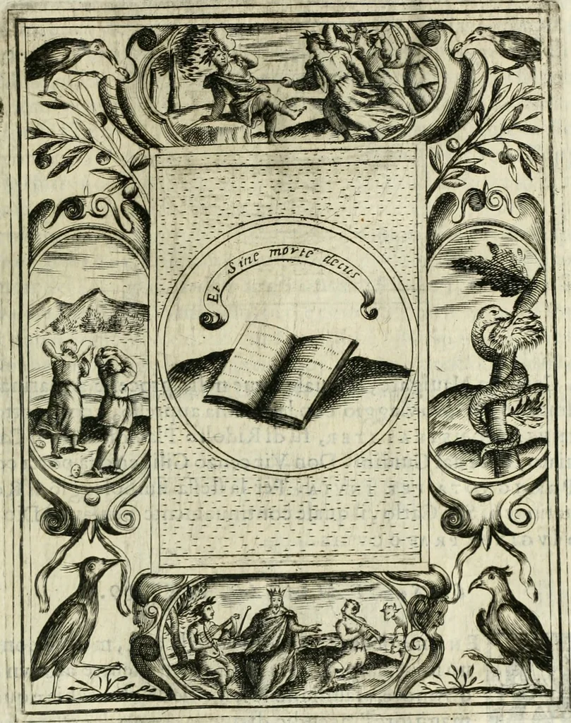 An illustration from Teatro d'imprese, 1623, leaf 704