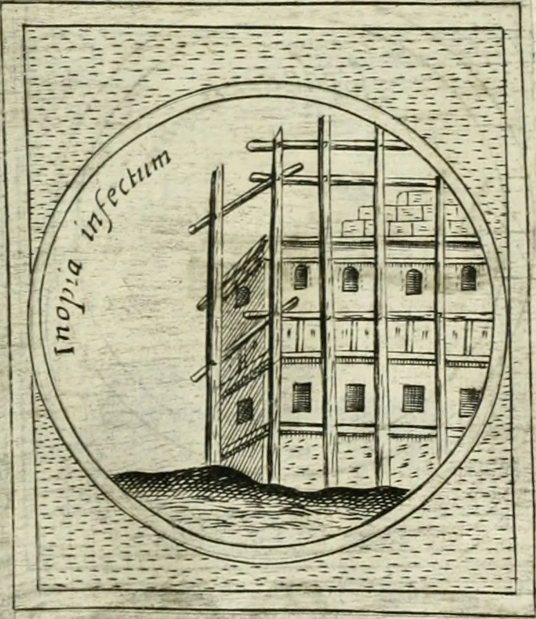 An illustration from Teatro d'imprese, 1623, leaf 706