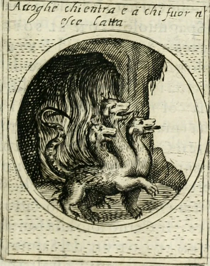 An illustration from Teatro d'imprese, 1623, leaf 720