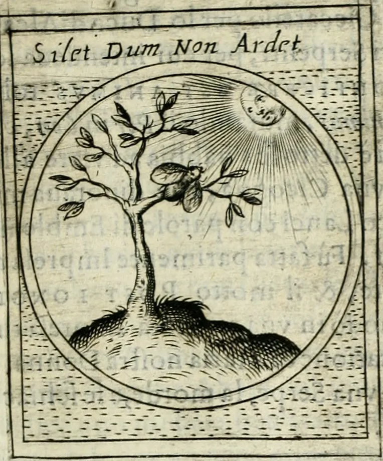 An illustration from Teatro d'imprese, 1623, leaf 732