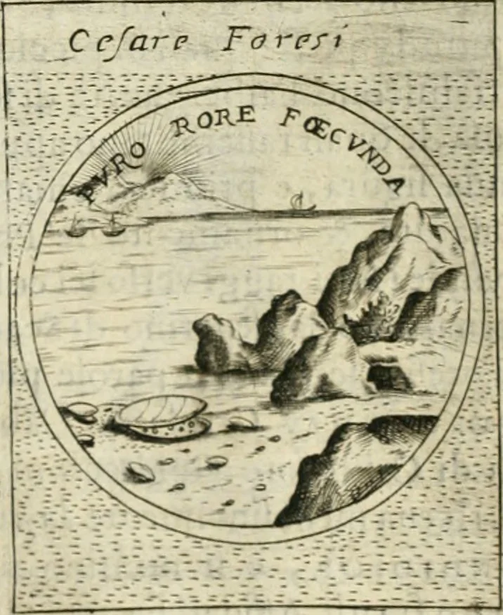 An illustration from Teatro d'imprese, 1623, leaf 759