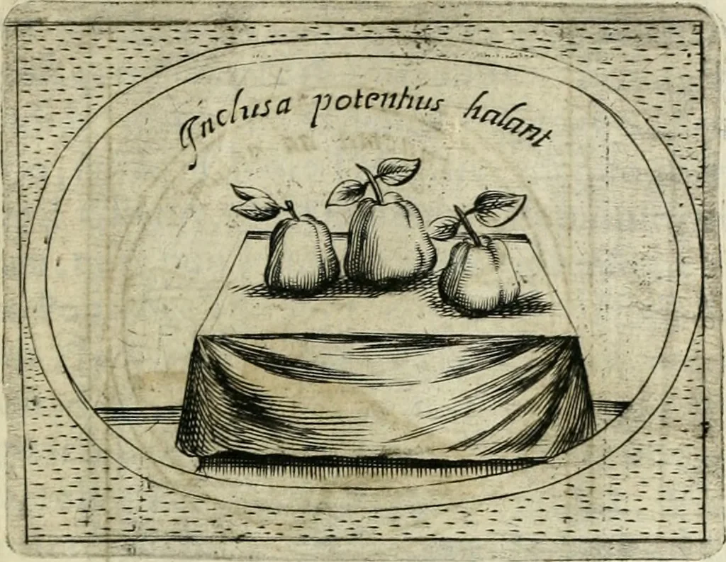 An illustration from Teatro d'imprese, 1623, leaf 774