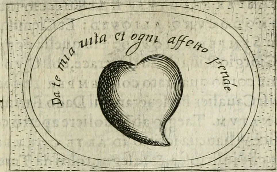 An illustration from Teatro d'imprese, 1623, leaf 784
