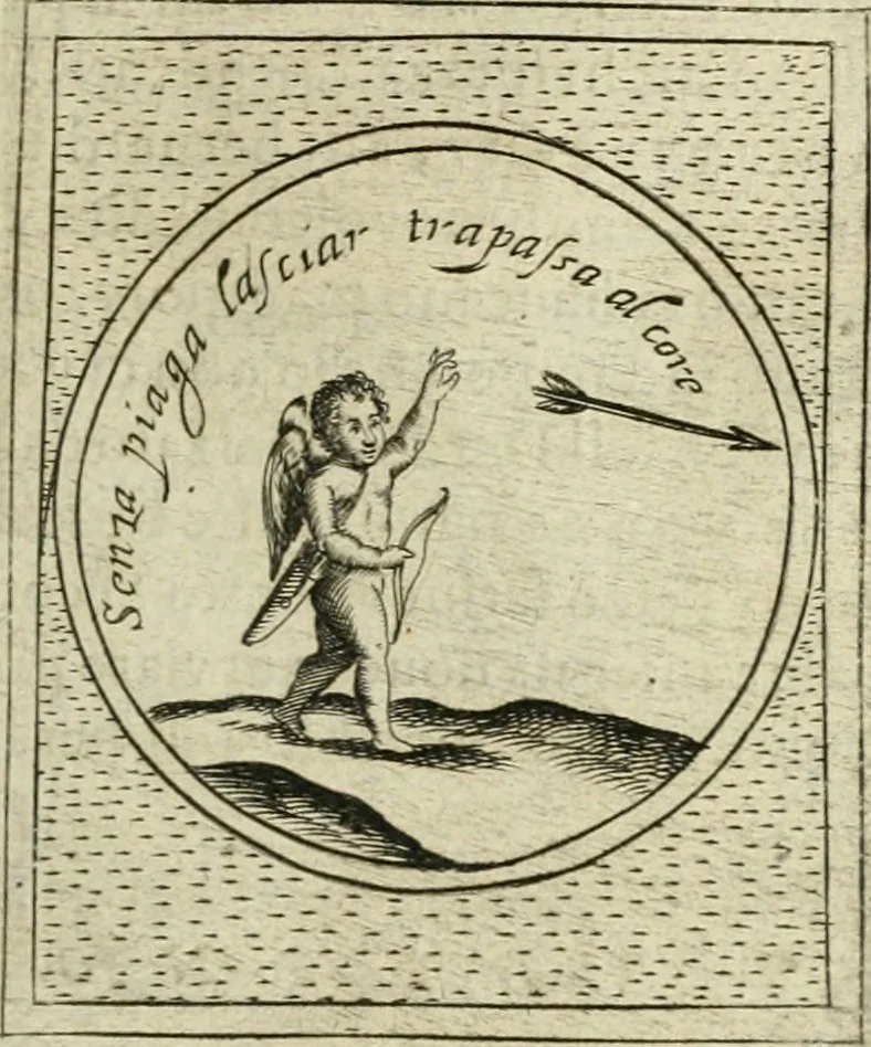 An illustration from Teatro d'imprese, 1623, leaf 786