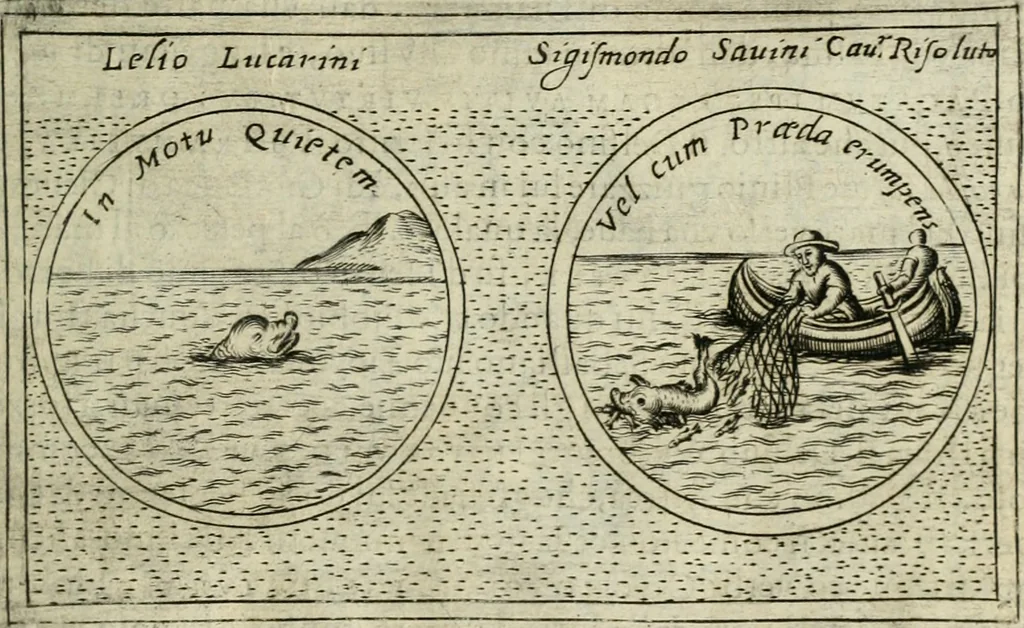 An illustration from Teatro d'imprese, 1623, leaf 788