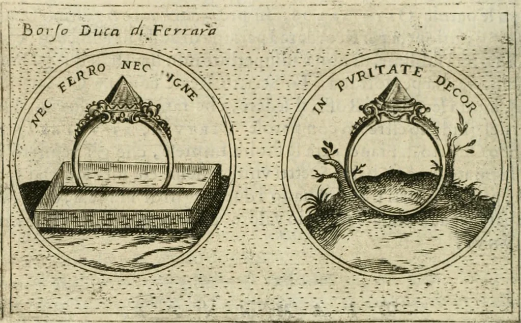 An illustration from Teatro d'imprese, 1623, leaf 793