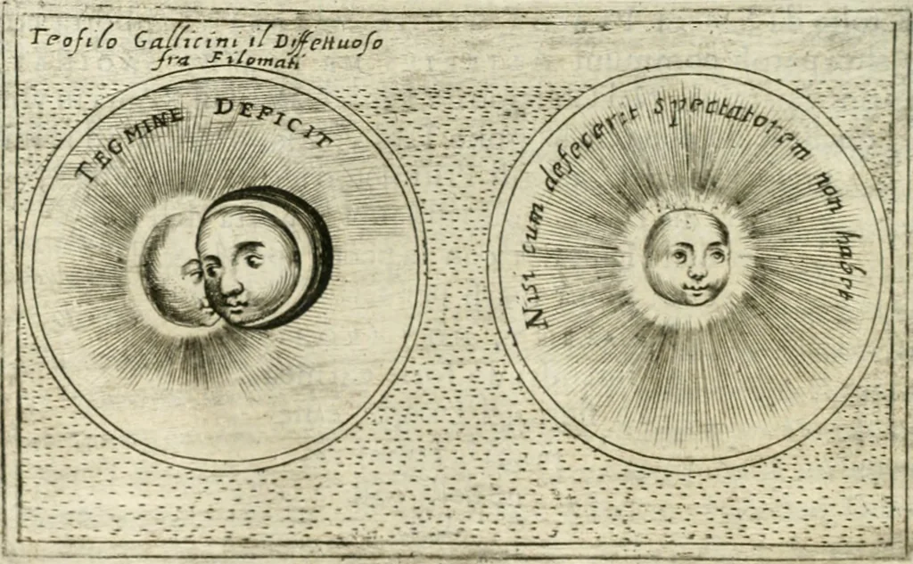 An illustration from Teatro d'imprese, 1623, leaf 811