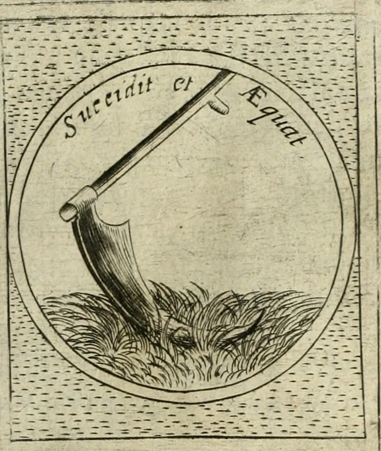 An illustration from Teatro d'imprese, 1623, leaf 824