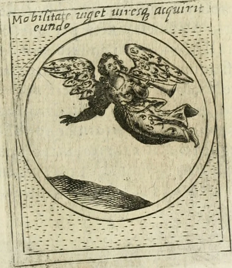 An illustration from Teatro d'imprese, 1623, leaf 824