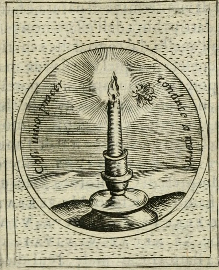 An illustration from Teatro d'imprese, 1623, leaf 828