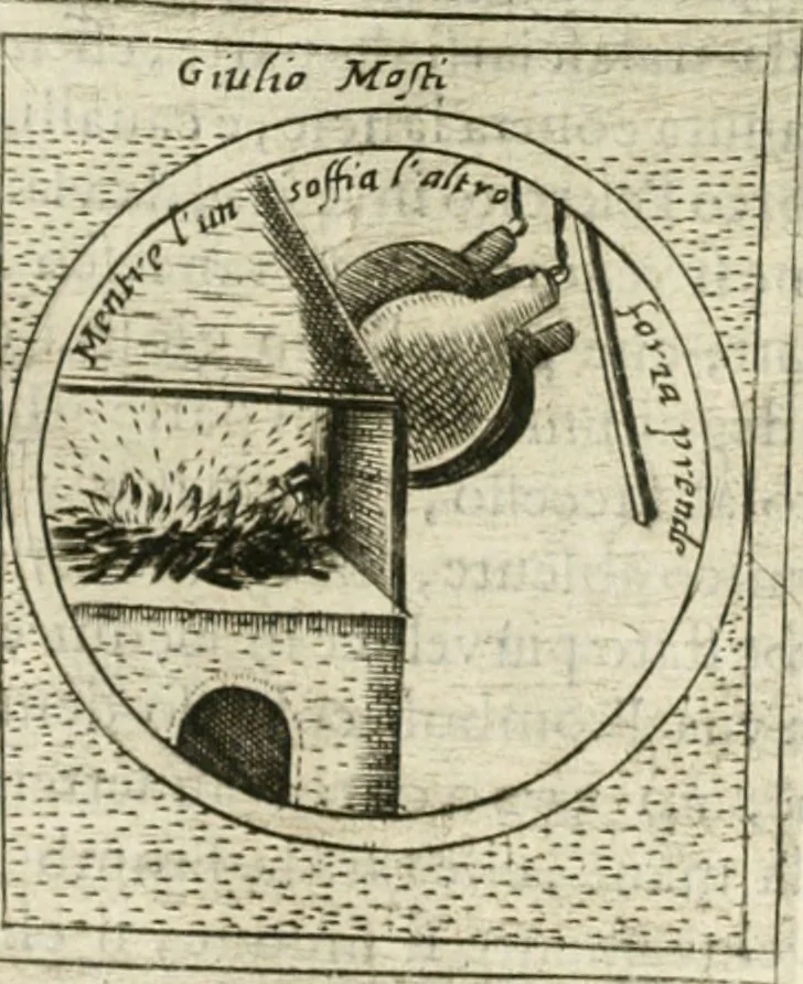 An illustration from Teatro d'imprese, 1623, leaf 859