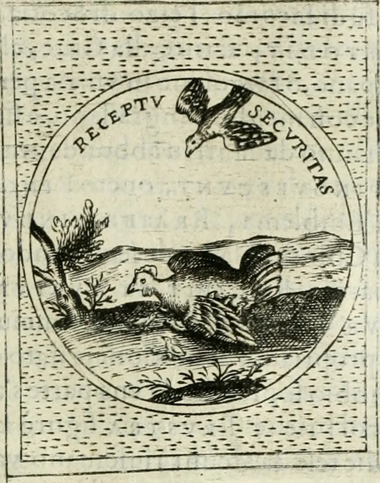 An illustration from Teatro d'imprese, 1623, leaf 872
