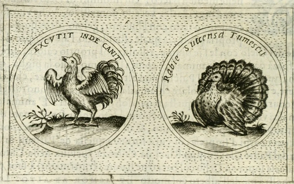An illustration from Teatro d'imprese, 1623, leaf 873