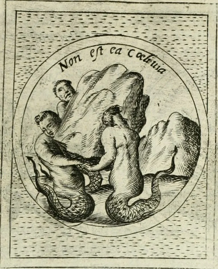 An illustration from Teatro d'imprese, 1623, leaf 882