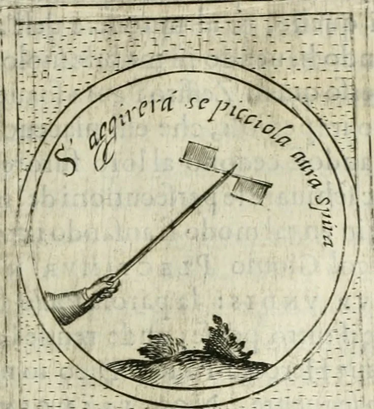 An illustration from Teatro d'imprese, 1623, leaf 888