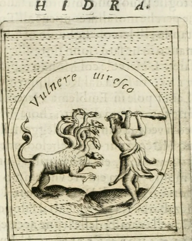 An illustration from Teatro d'imprese, 1623, leaf 917
