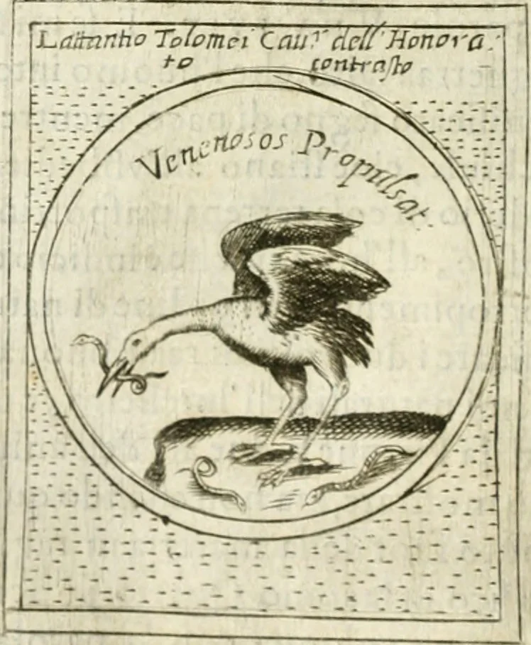 An illustration from Teatro d'imprese, 1623, leaf 925