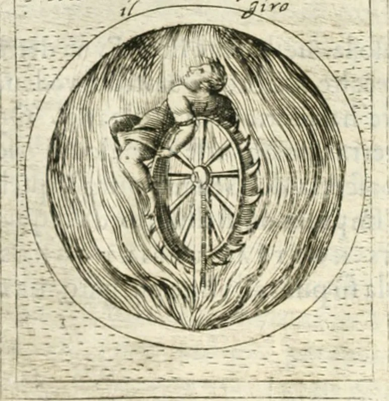 An illustration from Teatro d'imprese, 1623, leaf 937