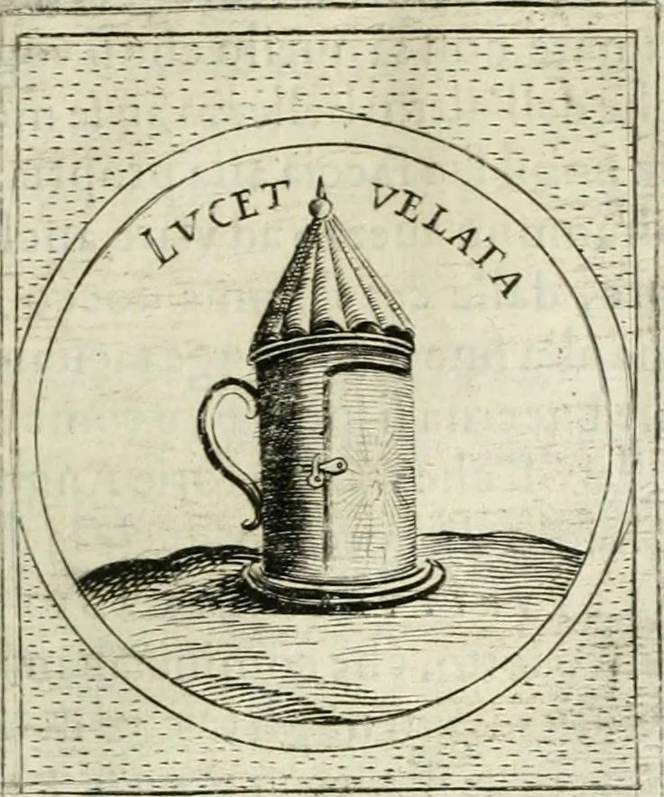 An illustration from Teatro d'imprese, 1623, leaf 946