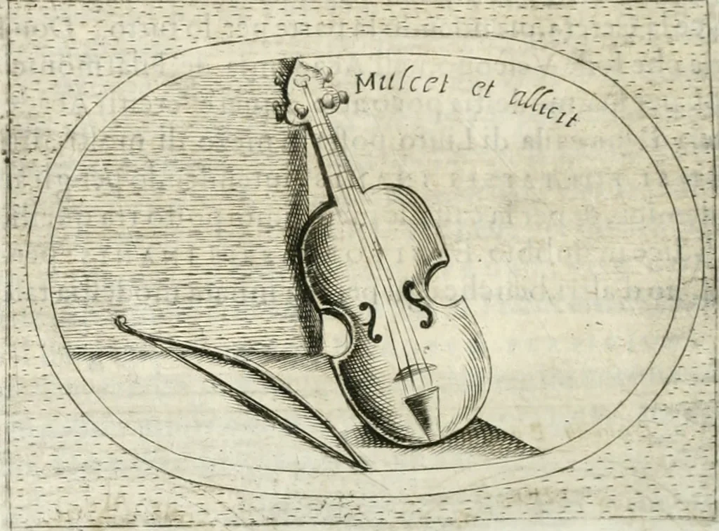 An illustration from Teatro d'imprese, 1623, leaf 969