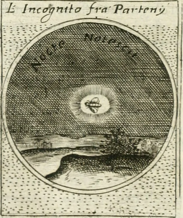An illustration from Teatro d'imprese, 1623, leaf 973