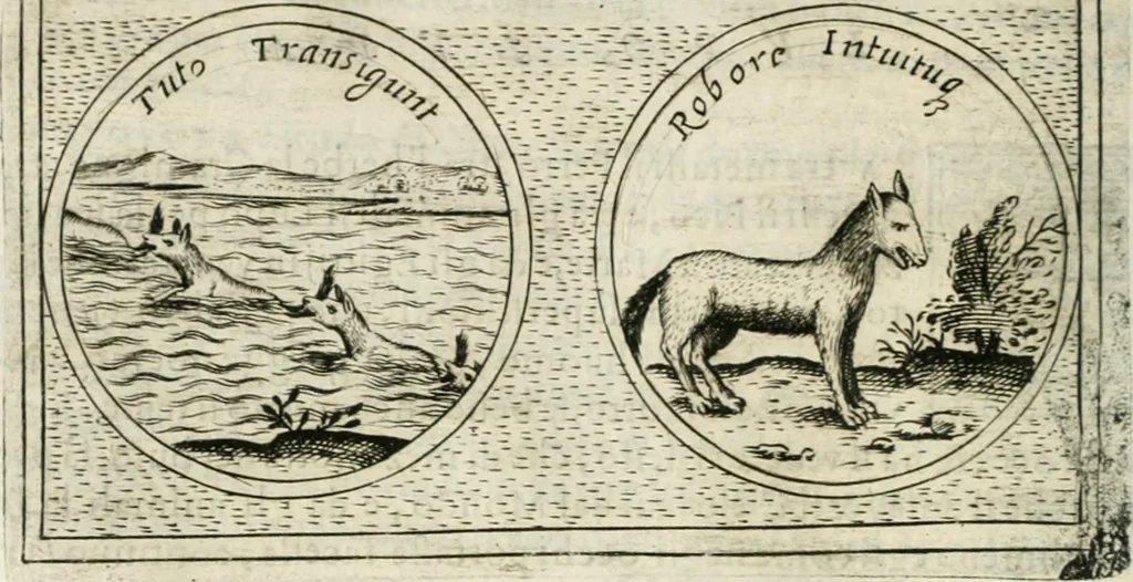 An illustration from Teatro d'imprese, 1623, leaf 983