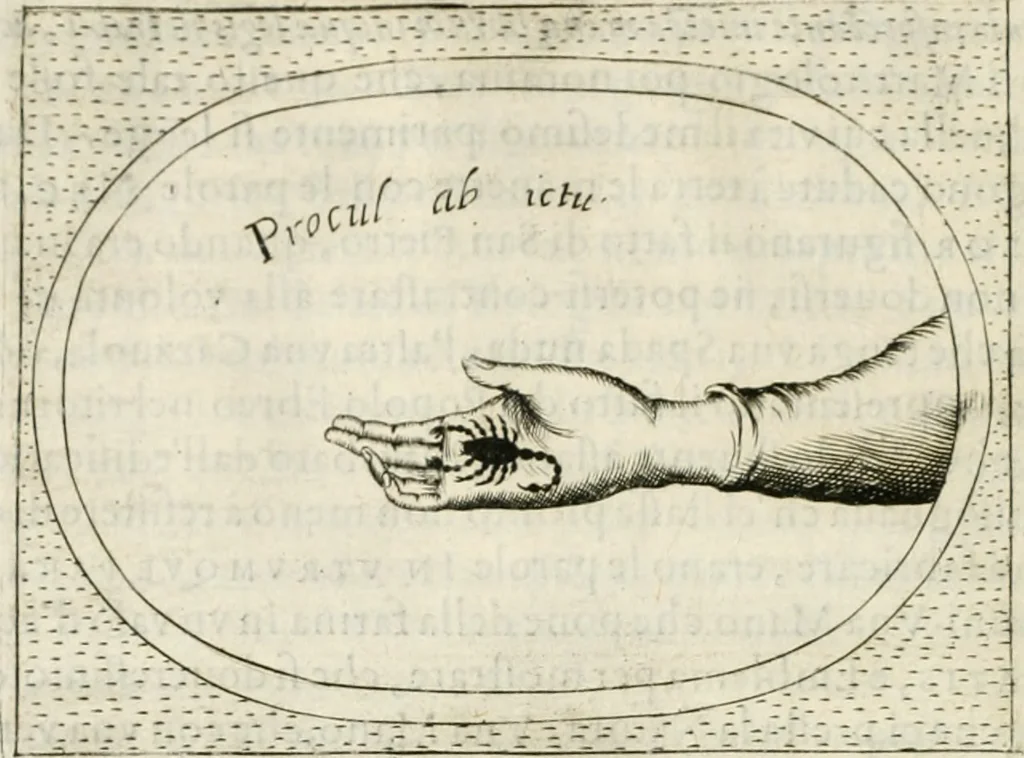 An illustration from Teatro d'imprese, 1623, leaf 991
