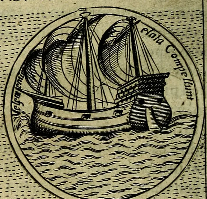 An illustration from Teatro d'imprese, 1623, leaf 1021