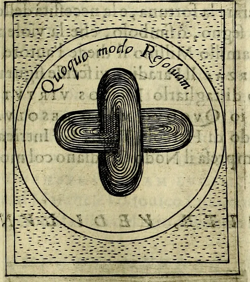 An illustration from Teatro d'imprese, 1623, leaf 1026