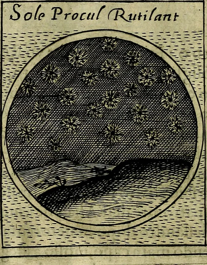 An illustration from Teatro d'imprese, 1623, leaf 1027
