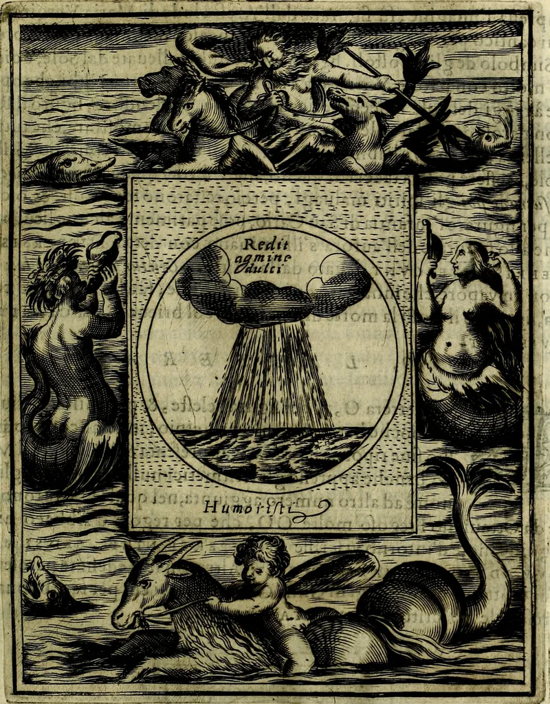 An illustration from Teatro d'imprese, 1623, leaf 1030