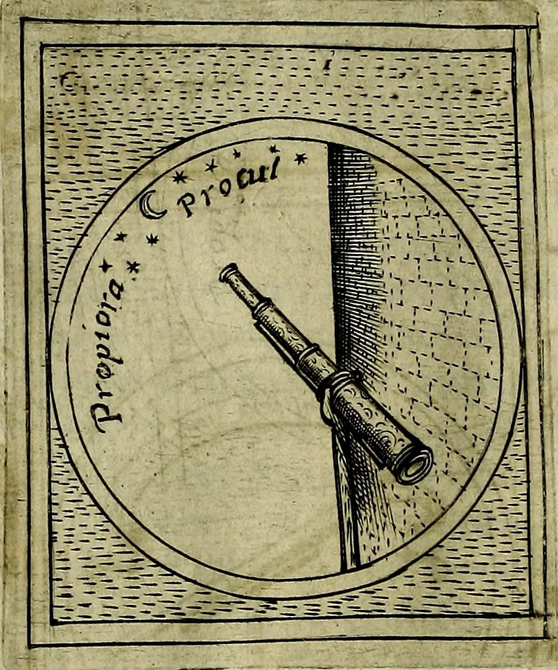 An illustration from Teatro d'imprese, 1623, leaf 1035