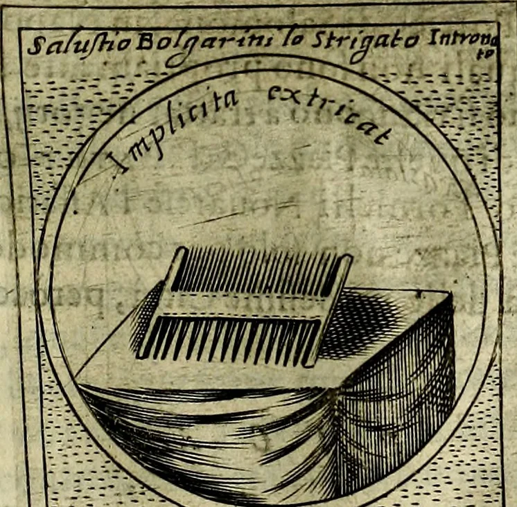 An illustration from Teatro d'imprese, 1623, leaf 1078