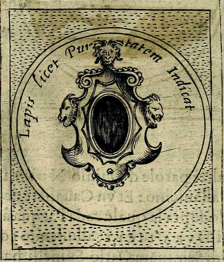 An illustration from Teatro d'imprese, 1623, leaf 1083