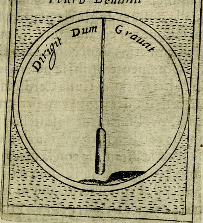 An illustration from Teatro d'imprese, 1623, leaf 1086