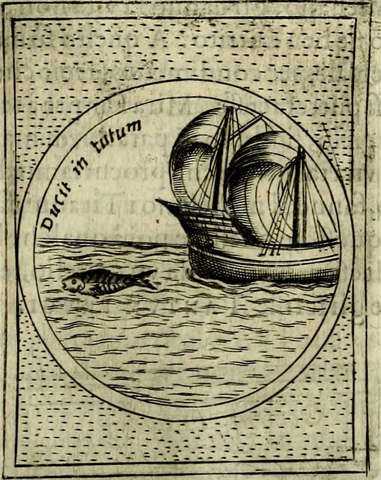 An illustration from Teatro d'imprese, 1623, leaf 1094