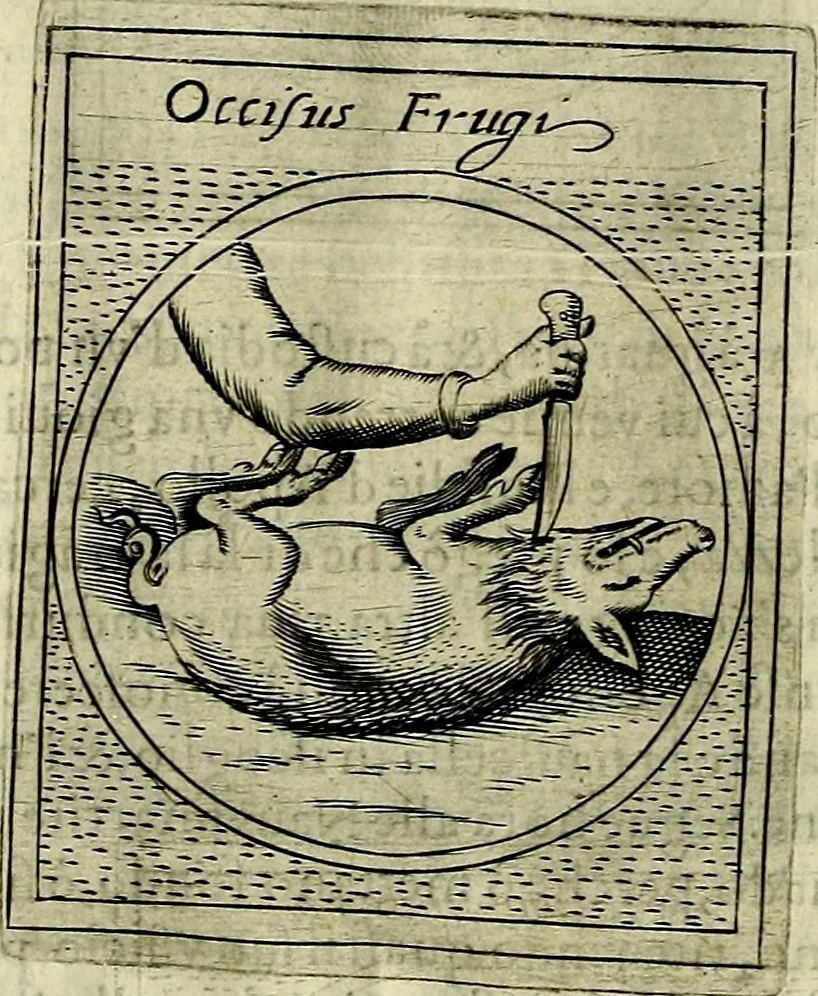 An illustration from Teatro d'imprese, 1623, leaf 1095
