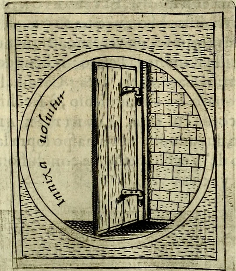 An illustration from Teatro d'imprese, 1623, leaf 1098