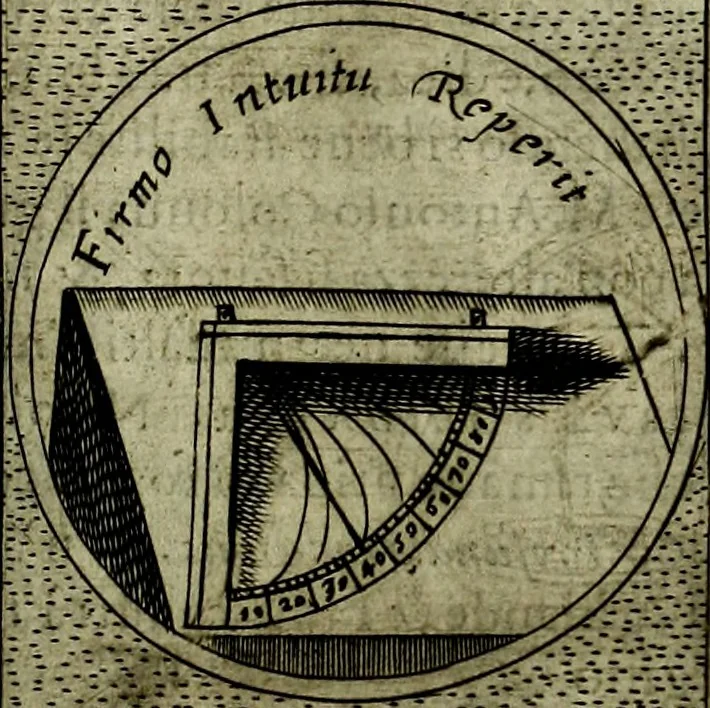 An illustration from Teatro d'imprese, 1623, leaf 1100