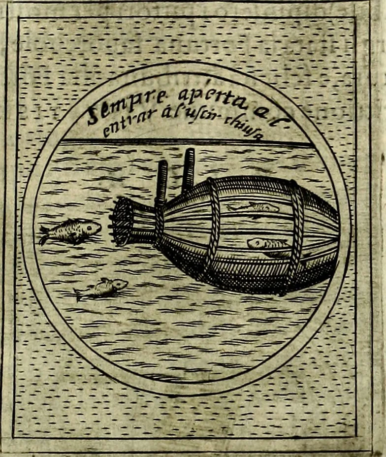 An illustration from Teatro d'imprese, 1623, leaf 1110